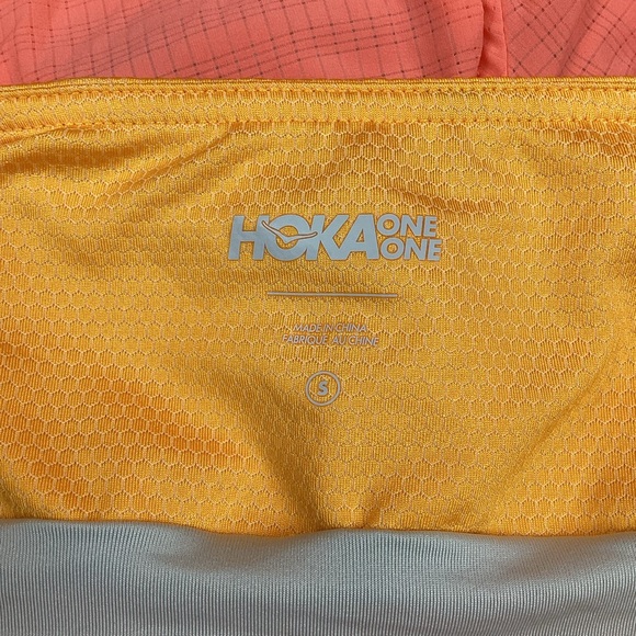 HOKA One One Lightweight Ironman Glide 4” Running Shorts Peach / Orange Small - Picture 11 of 11